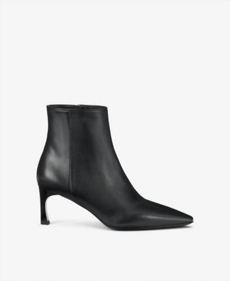 AGL Womens Taylor Heeled Ankle Boots In Black