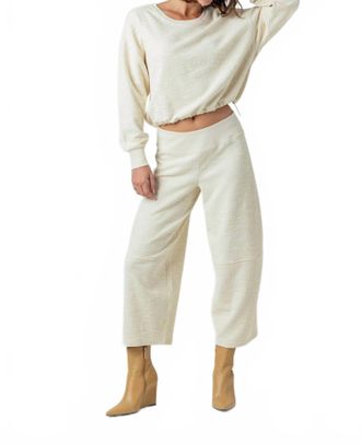 Sundays Miri Long Sleeve Top In Cream