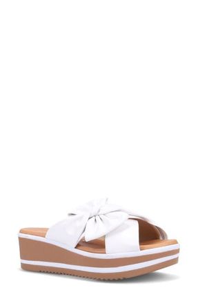 Ron White Paislee Platform Wedge Salide Sandal at Nordstrom, Size 10-10.5Us