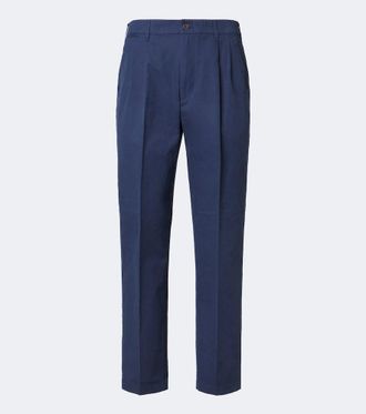 Dunhill Cotton twill straight chinos