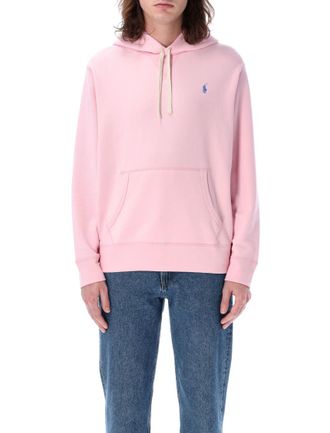 Ralph Lauren Light Pink Pony-Embroidered Hoodie