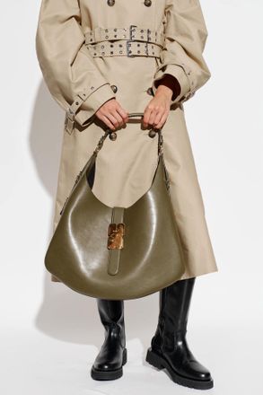 Ganni Bag Made Of Eco Leather, Womens, Green