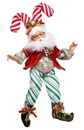Mark Roberts North Pole Candy Cane Elf, Medium in Red at Nordstrom