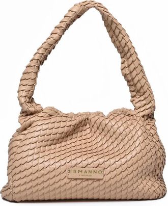 Ermanno Scervino Teagan Hobo Shoulder Bag - Beige