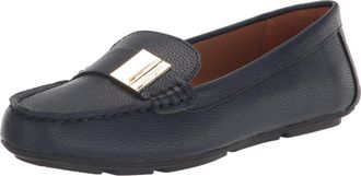 Calvin Klein Womens Lisa Loafer Flat, Navy Blue 409, 6 UK(8.5 US)