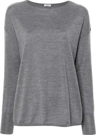 Aspesi virgin-wool sweater - women - Virgin Wool - 44 - Grey