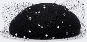 Jennifer Behr Voilette embellished hat