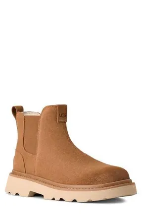 UGG Chelsea Lug Boot in Chestnut at Nordstrom Rack, Size 9