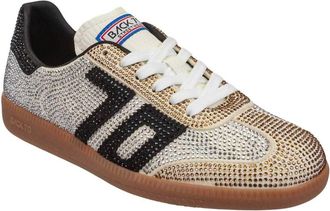Back70 Womens Sirio Sneaker In Gold Black