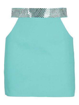 Giuseppe Di Morabito satin skirt - Blue