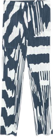 Pleats Please Issey Miyake Refraction Trousers - Womens - Polyester