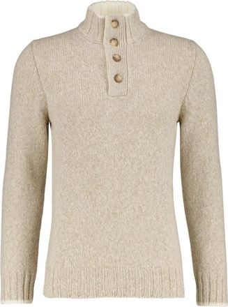 Gran Sasso Coltruien - Heren - Truien - Beige - Maat: L