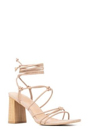 New York & Company Bailey Heeled Sandal in Nude at Nordstrom Rack, Size 8.5