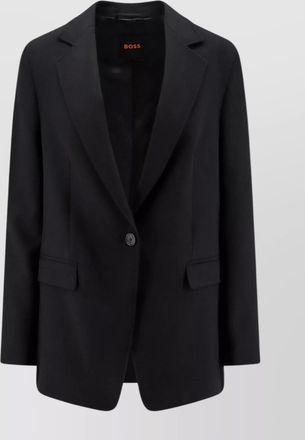 HUGO BOSS tailored blazer flap pockets