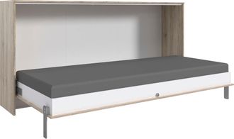 Wimex Schrankbett »Juist Schrankklappbett Gästebett« horizontal klappbar, 3 Liegeflächen, mit Lattenrost, Made in Germany