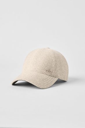 Alo | Prestige Off-Duty Cap in Cream Heather