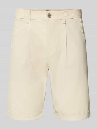 Lerros Chino Shorts mit Ges&auml;&szlig;leistentaschen in Offwhite, Gr&ouml;&szlig;e 33
