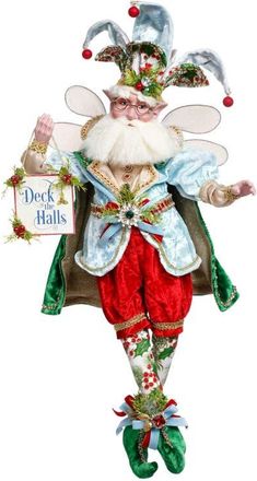 Mark Roberts Deck The Halls Fairy, Large in Red at Nordstrom