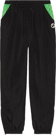 Gucci (WMNS) Gucci Nylon Trouser With Patch Black 746824-XJFU0-1043