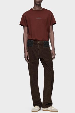 Maison Margiela Corduroy Trousers, Mens, Brown