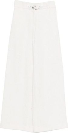 Maje Flared broek - Wit