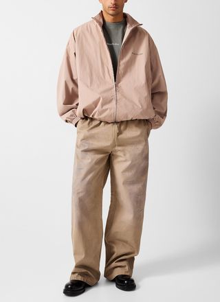 Acne Studios Mens Paint splotches rugged twill pant