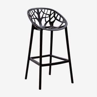 Sklum Sklum - Pack De 4 Taburetes Altos En Polipropileno Ores