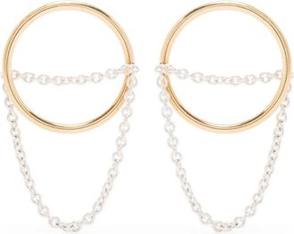Saskia Diez Orecchini con catena - Oro