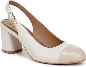 Naturalizer Sophie J1095M2100 Pump Womens W White Leather Slingback RHS8741