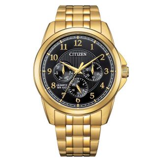 Citizen Chronograph Quartz Black Dial Mens Watch AG8349-53E