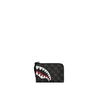 Sprayground Sharks In Paris Balloon Black Wallet - male - SPRAYGROUND - Wallets & Cardholders - Multicolor - ONE SIZE - Accessories