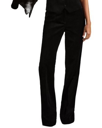 Reiss Parisa Velvet Flare Trouser