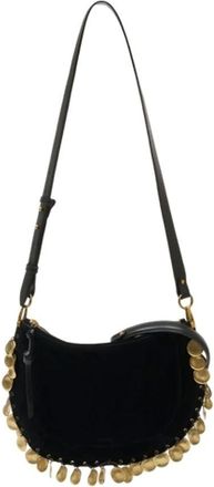 Isabel Marant Isabel Marant, Cross Body Bags, female, Black, Size: ONE SIZE Oskan Soft Zip Shoulder Bag