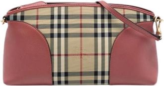 Burberry Pre-owned Cross Body Bags, female, Multicolor, Size: ONE SIZE Pre-owned The Chichester Crossbody Bag