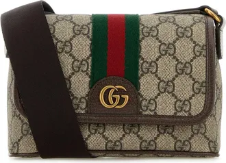 Gucci Printed Canvas Mini Ophidia Crossbody Bag