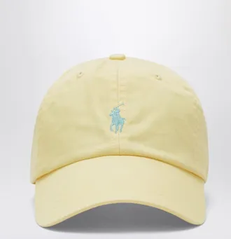 Polo Ralph Lauren Yellow baseball cap with logo