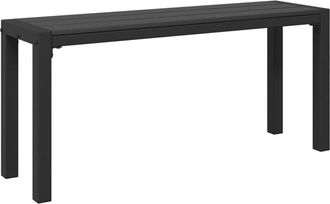 vidaXL Garden Bench Anthracite 100 x 28 x 45cm Steel vidaXL