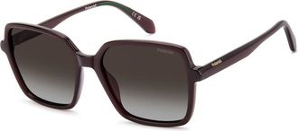 Polaroid PLD 4217/S B3V/LA Womens Sunglasses Purple Size 56