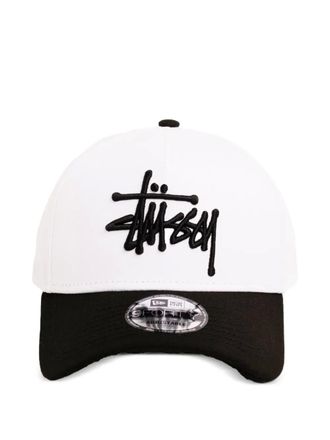 Stüssy Cappello da baseball New Era 9Forty - Bianco