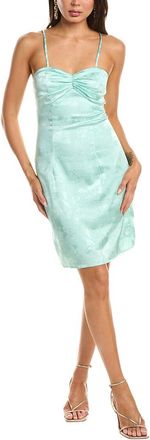 Rene Ruiz Jacquard Mini Dress