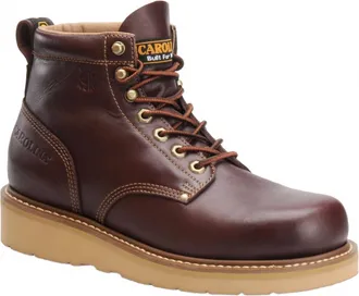 Carolina Mens Amp Lo 6 Soft Toe Work Boot In Brown