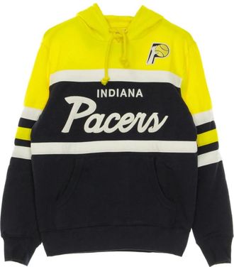 Mitchell & Ness NBA Head Coach Hoody Hardwood Classics - Heren - Hoodies - Veelkleurig - S - Hoodies & sweatvesten