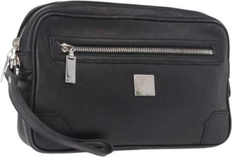 Celine Pre-owned Vintage Clutch Bag - Dames - Vintage Clutch - Zwart - ONE Size - Leer - Vintage