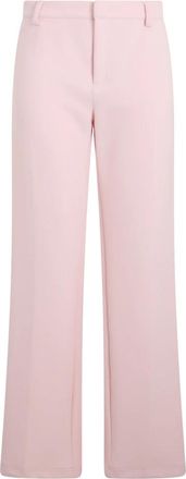 Philosophy di Lorenzo Serafini Roze rechte broek met veelzijdig design - Dames - Wijde Broeken - Roze - S - Broeken