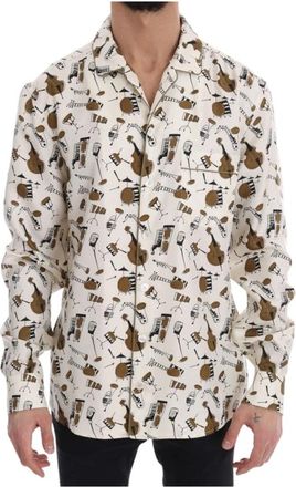 Dolce & Gabbana Jazz Casual Shirt - Heren - Casual Overhemden - Veelkleurig - M - Overhemden