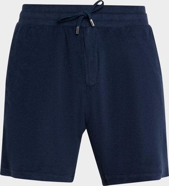 Frescobol Carioca Mens Augusto Towelling Shorts