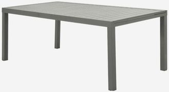 Sweeek Mesa De Jard&iacute;n Extensible De Aluminio, 12 Plazas