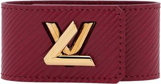Louis Vuitton Leather Epi Electric Twist It Cuff Bracelet (Authentic Pre- Loved)
