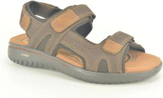 Rieker Schoenen, Heren, Bruin, 42 EU, Mat Bruin Sport Sand 2 Velcro