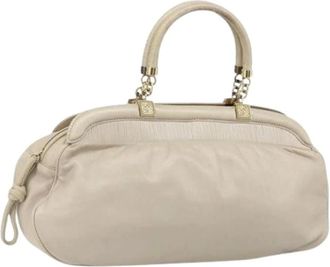Loewe Pre-owned Handbags, female, Beige, Size: ONE SIZE Pre-owned Hand Bag